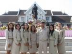 พิธีถวายพานดอกไม้ เนื่องในวันท้องถิ่นไทย ประจำปี ๒๕๕๙