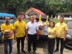 พิธีถวายเทียนพรรษา ณ วัดและสำนักสงฆ์ต่างๆภายในตำบลบ่อน้ำร้อน