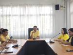 ประชุมหัวหน้าส่วนราชการ ข้าราชการ และพนักงานในสังกัดองค์การบ